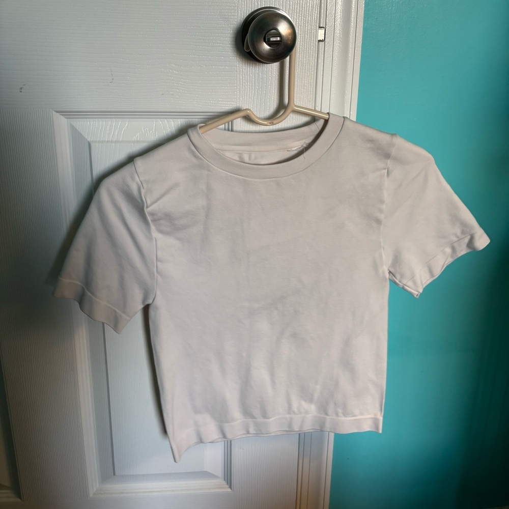 Target White Crop Top